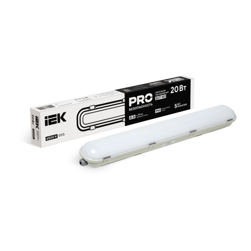 PRO Светильник ДСП 1421 20Вт 6500К IP65 600мм IEK