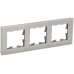 BRITE Рамка 3 -местная РУ-3-2-БрД стекло дымчатый IEK BRITE Рамка 3 -местная РУ-3-2-БрД стекло дымчатый IEK