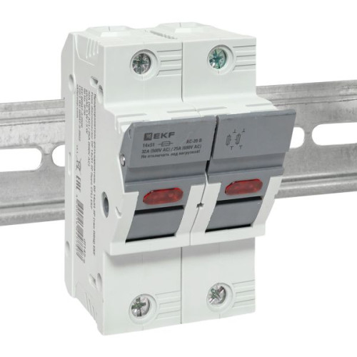 Предохранитель-разъединитель DF 14x51 2Р EKF Предохранитель-разъединитель DF 14x51 2Р EKF