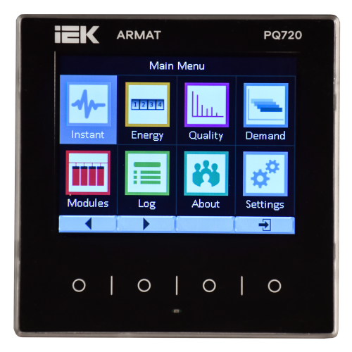 ARMAT Анализатор качества электроэнергии PQ720 IEK ARMAT Анализатор качества электроэнергии PQ720 IEK