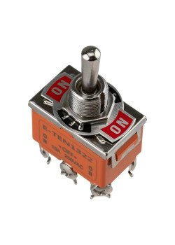 Тумблер 250В 15А (6c) ON-OFF-ON 2п (KN-203) (инд. упак.) Rexant 36-4132-1