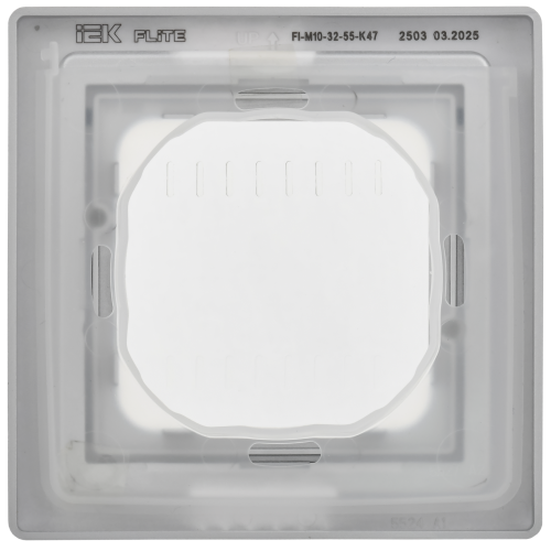 FLITE Рамка 1-местная IP55 Рпро-1-55-ФлА алюминий IEK FLITE Рамка 1-местная IP55 Рпро-1-55-ФлА алюминий IEK