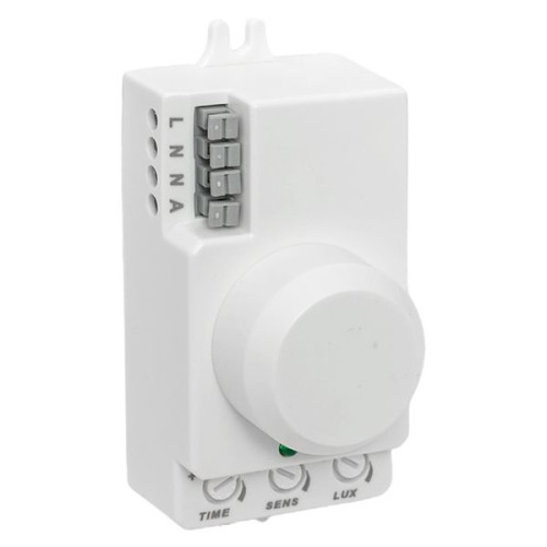 Микроволновый датчик движения бел. 1200Вт 360гр. до 10м IP20 MW-700 EKF