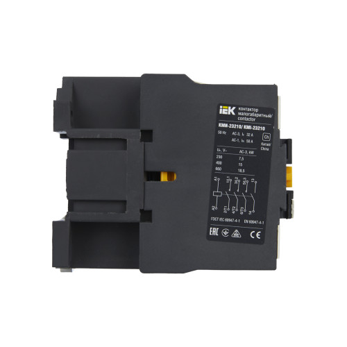 Контактор КМИ-23210 32А 230В/АС3 1NO IEK Контактор КМИ-23210 32А 230В/АС3 1NO IEK