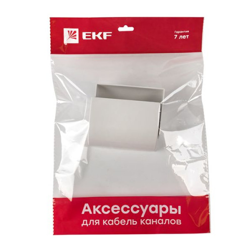 Заглушка (100x40) (2 шт) белая EKF-Plast Заглушка (100x40) (2 шт) белая EKF-Plast
