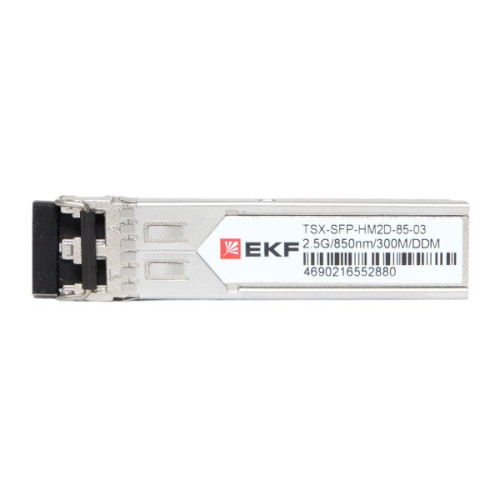 SFP модуль 2,5 Гбит двойное многомодовое оптоволокно 850нм 300м TSX EKF SFP модуль 2,5 Гбит двойное многомодовое оптоволокно 850нм 300м TSX EKF