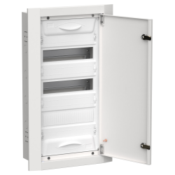TITAN 5 Корпус металлический ЩРв-36 (1х36) 630х365х130мм IP31 белый (одна дверь) IEK