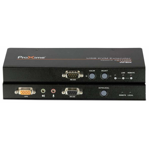 Удлинитель консоли (клав./мышь USB+мон.+аудио+RS232) на 200м/ USB KVM EXTENDER W/1.8M W/230V ADP Удлинитель консоли (клав./мышь USB+мон.+аудио+RS232) на 200м/ USB KVM EXTENDER W/1.8M W/230V ADP