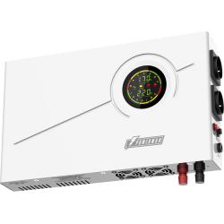 ИБП POWERMAN Smart 500 INV, линейно-интерактивный,  500ВА/300Вт, 140-275В,  2 евророзетки, внешняя батарея 12В от 33Ач до 200Ач (не входит в комплект поставки), ток заряда 10А, ЖК-дисплей, навесной, 410мм х 268мм х 70мм,  7.74 кг./ UPS POWERMAN Smart 500 