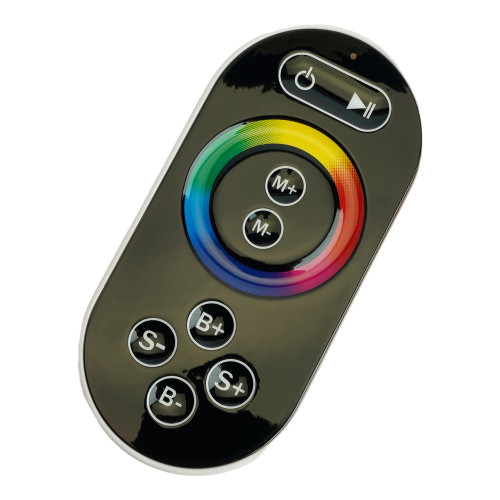 Контроллер для светодиодной ленты с П/У черный, 12-24V, LD55 Контроллер для светодиодной ленты с П/У черный, 12-24V, LD55
