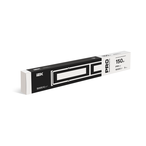 PRO Светильник светодиодный ДСП 7022 150Вт 5000К IP65 IEK PRO Светильник светодиодный ДСП 7022 150Вт 5000К IP65 IEK