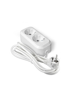 Удлинитель 2х3м с заземл. IP20 Е-302А ПВС 3х1.5 Universal 1719