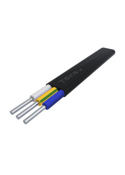 Кабель TOKOV ELECTRIC АВВГ-Пнг(А)-LS 3х10 ОК (N PE) 0.66кВ (м) 00-00036339