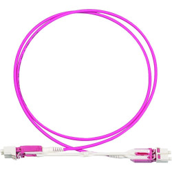 Патч-корд Lanmaster LAN-2LC-2LC/OS2H-1.0 2x9/125 OS2 LC дуплекс-LC дуплекс 1м LSZH желтый