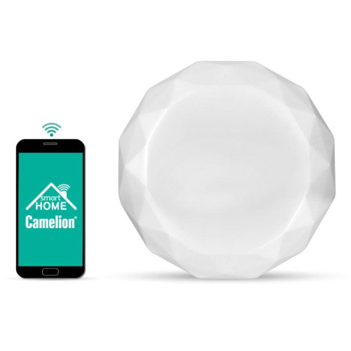 Светильник светодиодный умный Smart Home LBS/SH-30/RGBCW/WIFI 30Вт RGB+DIM+CW 220 WiFi Camelion 14782