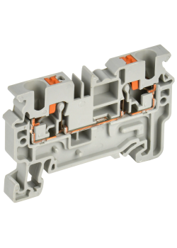 ARMAFIX Клемма пружин. Push-in CP 4мм2 серая IEK