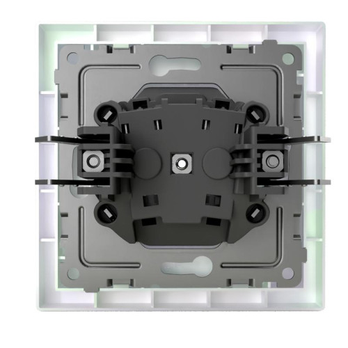 Розетка 1-м СП Pixel 16А IP20 без заземл. в сборе перламутр. TOKOV ELECTRIC TKE-PX-R1F-C04 Розетка 1-м СП Pixel 16А IP20 без заземл. в сборе перламутр. TOKOV ELECTRIC TKE-PX-R1F-C04
