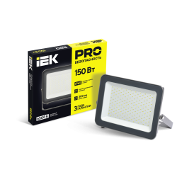 Прожектор светодиодный СДО 07-150 IP65 серый IEK