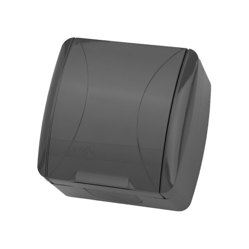 Розетка 2П+3 открытой установки IP54 16А с крышкой серая Розетка 2П+3 открытой установки IP54 16А с крышкой серая