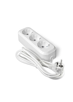 Удлинитель 3х5м с заземл. IP20 Е-303А ПВС 3х1.5 Universal 1723