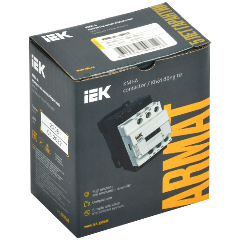 ARMAT Контактор КМИ-А-10912 LC1D 9А 110В/АС3 1NO/1NC IEK ARMAT Контактор КМИ-А-10912 LC1D 9А 110В/АС3 1NO/1NC IEK