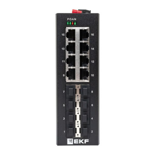 Промышленный неуправляемый коммутатор U-8GX/SFP-8GT TSX EKF