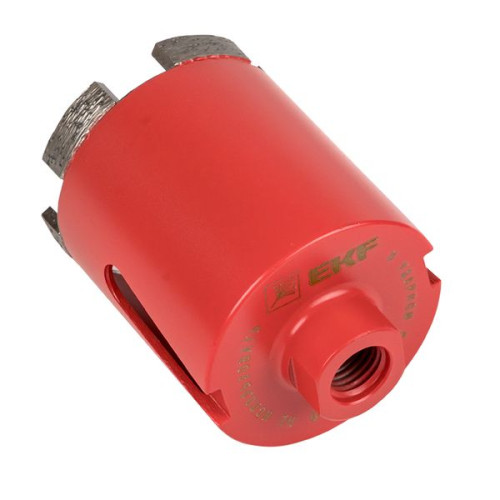Коронка алмазная DCH-68 Laser M16 SDS-plus EKF Expert Коронка алмазная DCH-68 Laser M16 SDS-plus EKF Expert
