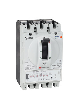 Выключатель автоматический OptiMat T160L ETA-COM 160A 4P