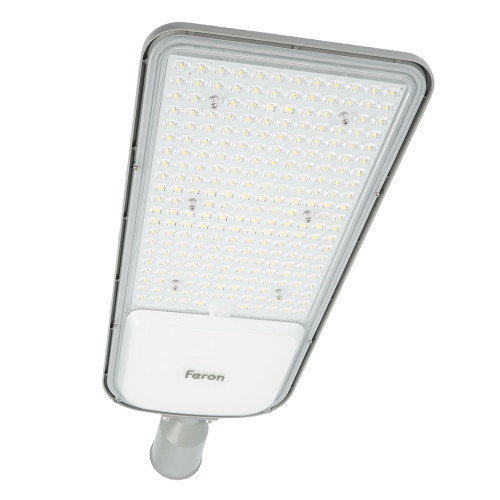 Светодиодный уличный консольный светильник Feron SP3050 200W 5000K 230V, серый Светодиодный уличный консольный светильник Feron SP3050 200W 5000K 230V, серый
