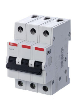 Выключатель автоматический модульный 3п C 20А 4.5кА Basic M BMS413C20 ABB 2CDS643041R0204
