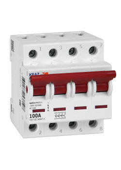 Выключатель нагрузки модульный OptiDin BM63PL-4100-УХЛ3 (ВМ63PL)