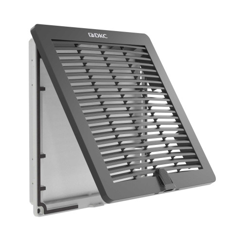 Вентиляционная решетка с фильтром RF 252x252 мм, IP54, RAL9005