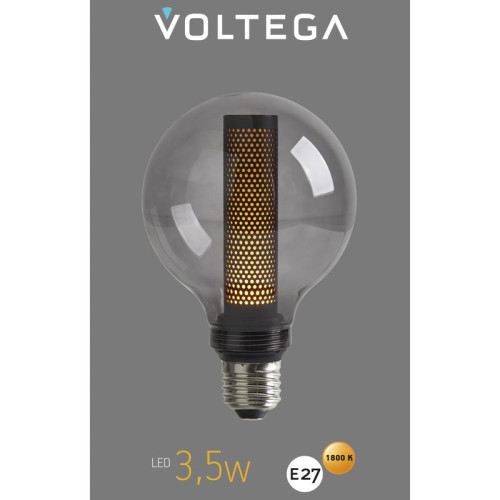 Лампа светодиодная Loft Led G95 4Вт 1800К E27 Voltega 8577 Лампа светодиодная Loft Led G95 4Вт 1800К E27 Voltega 8577