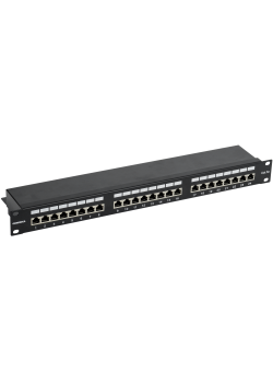 Патч-панель 1U кат.5E FTP 24 порта (Krone) GENERICA