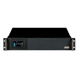 Источник бесперебойного питания Powercom King Pro RM KIN-1200AP LCD 960Вт 1200ВА черный/ UPS Powercom King Pro RM KIN-1200AP LCD 960W 1200Va black