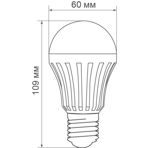 Светильник аккумуляторный, 5W Е27 AC/DC (литий-ионная батарея), белый, EL116