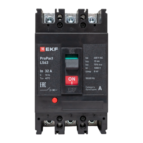 ProPact LS63 32А 3P 15кА EKF ProPact LS63 32А 3P 15кА EKF