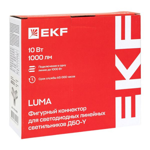 ДБО-Y 10Вт белый 4000К IP20 LUMA EKF
