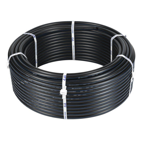Труба питьевая напорная ПНД ПЭ100 25х2.0 SDR13.6 PN125 черн. (уп.200м) RTP 11250