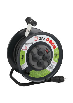 Удлинитель на метал. катушке 4х30м с заземл. 16А IP44 RMx-4es-3х2.5-30m-IP44(KG) КГ 3х2.5 Эра Б0043058