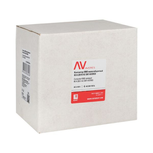 КМЭ 80А 230В АС EKF AVERES КМЭ 80А 230В АС EKF AVERES