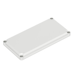 Непрозрачная крышка  высотой 35 мм, для корпуса RAM box 400х200х160 мм