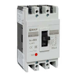ВА-99М 63/20А 3P 10In 25кА с термомагнитным расцепителем EKF