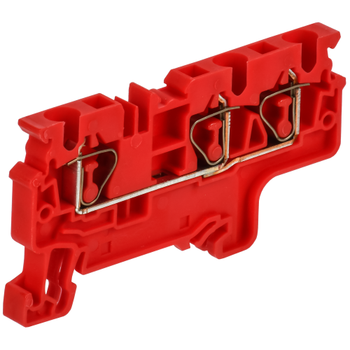 ARMAFIX Клемма пружинная CX4-3 трехконтактная красная IEK