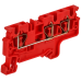 ARMAFIX Клемма пружинная CX4-3 трехконтактная красная IEK