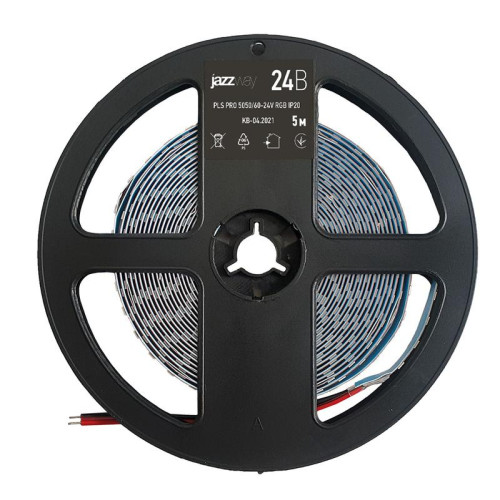 Лента светодиодная PLS PRO 2835 RGB разноцвет. 24В (уп.5м) Pro JazzWay 5033986 Лента светодиодная PLS PRO 2835 RGB разноцвет. 24В (уп.5м) Pro JazzWay 5033986