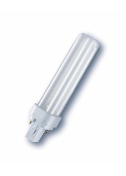 Лампа люминесцентная компактная DULUX D/E 18Вт/840 G24q-2 OSRAM 4099854122378