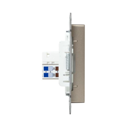 Механизм роз., RJ45 (cat5), шамп., Эпика EKF Механизм роз., RJ45 (cat5), шамп., Эпика EKF