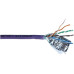 Кабель информационный Lanmaster LAN-5EFTP-HFLT-VI кат.5E FTP 4 пары 24AWG LSZH внутренний 305м фиолетовый Кабель информационный Lanmaster LAN-5EFTP-HFLT-VI кат.5E FTP 4 пары 24AWG LSZH внутренний 305м фиолетовый