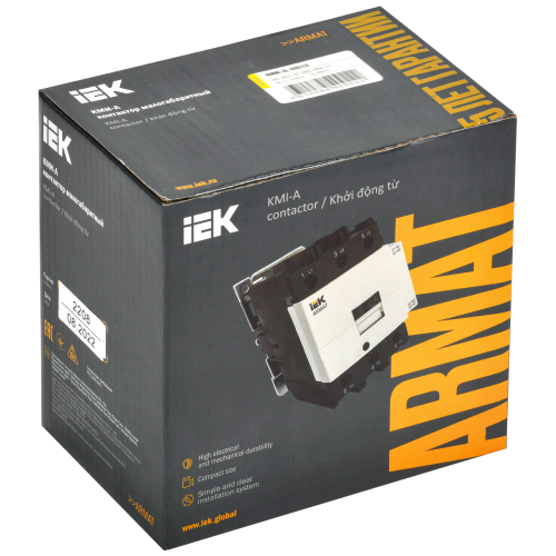 ARMAT Контактор КМИ-А-49512 LC1D 95А 110В/АС3 1NO/1NC IEK